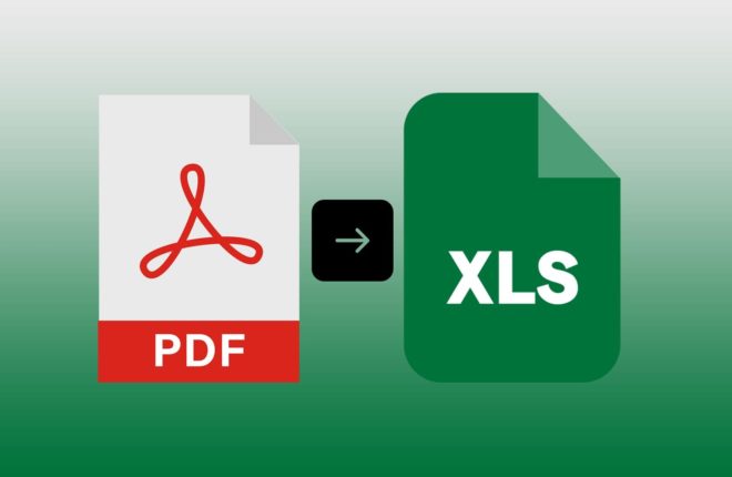 PDF to Excel