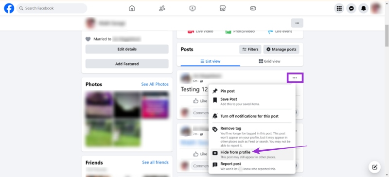 Ways to Untag Yourself From Facebook Posts 5