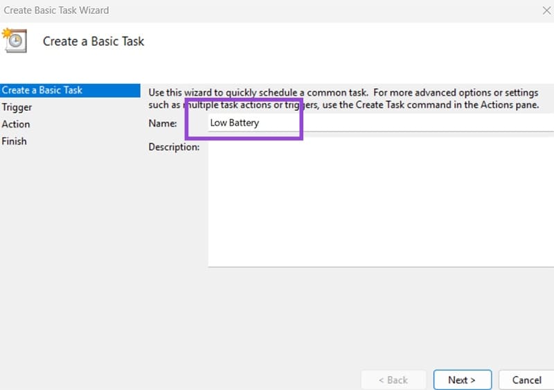 How to Add Custom Low Battery Alerts to Windows 11 3