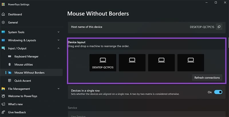 Mouse and Keyboard on Multiple PCs 5