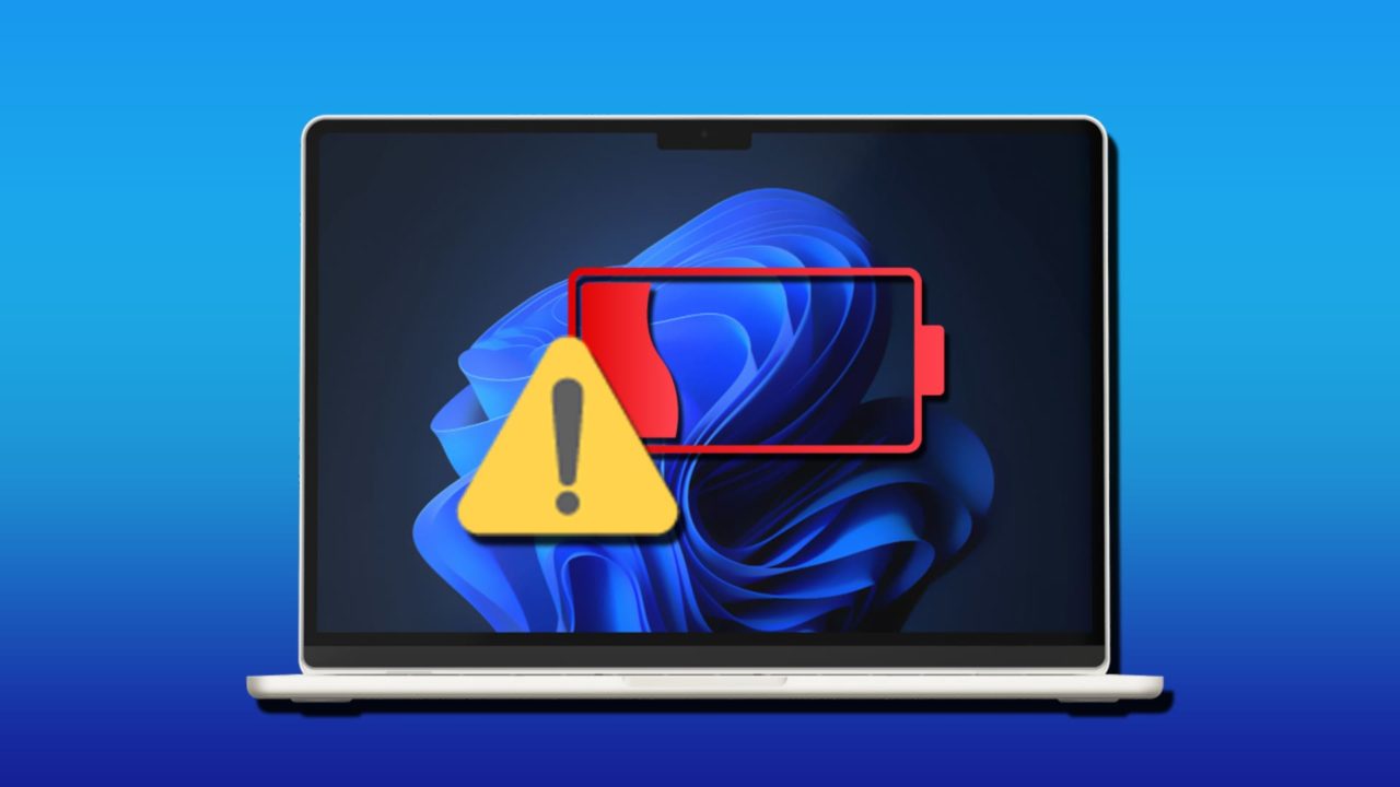 How to Add Custom Low Battery Alerts to Windows 11