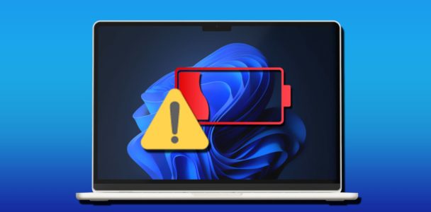 customize windows 11 low battery alert