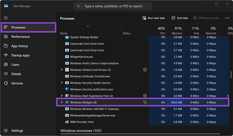 Not Working Windows 11 Widgets 6