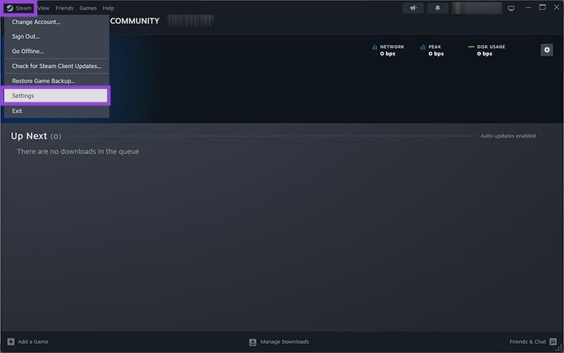 Steam Download Stuck on 0 Bytes 3