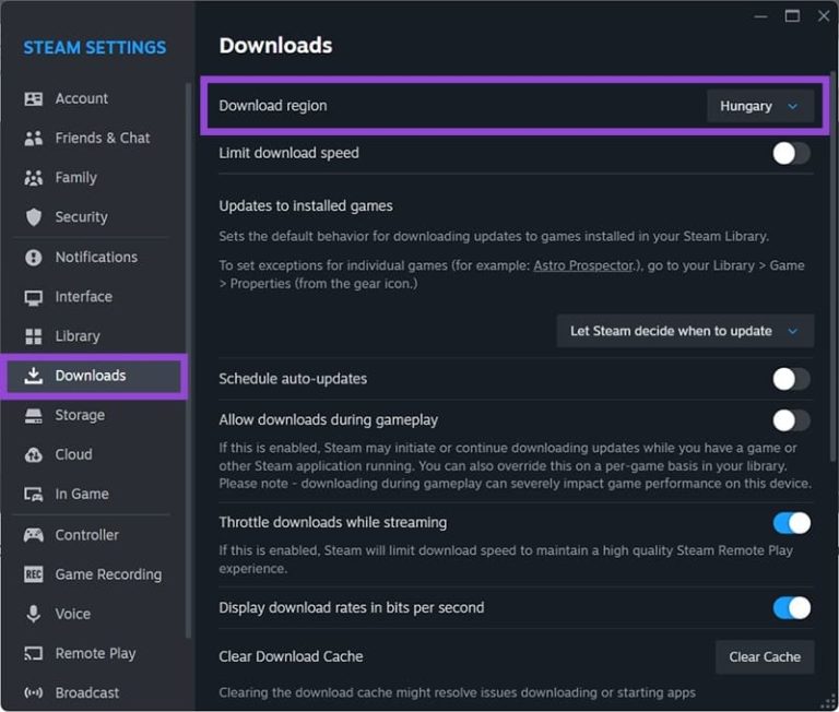 Steam Download Stuck on 0 Bytes - Tech Junkie