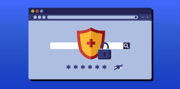 use the default browser password manager