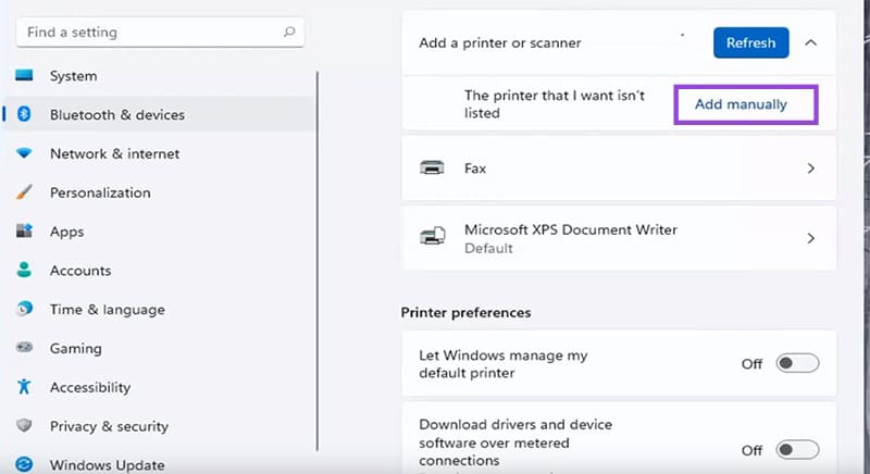 How to Install an Old Printer Manually in Windows 11 3