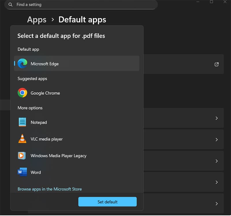 PDF Files Won't Open in Windows 11 – How to Fix 4