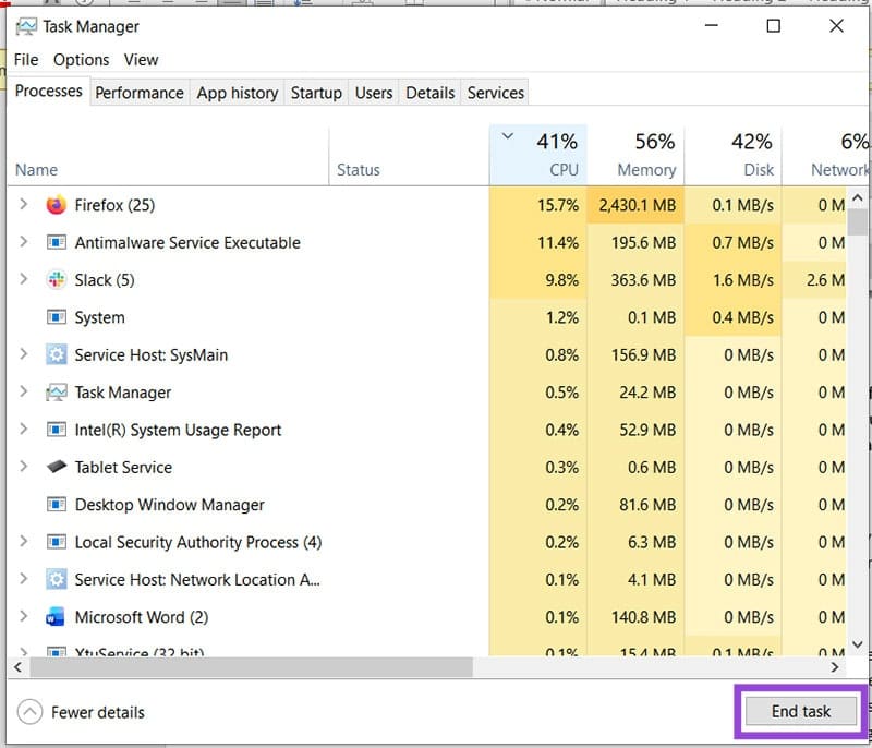 Laptop High CPU Usage When Plugged In – What to Do 4
