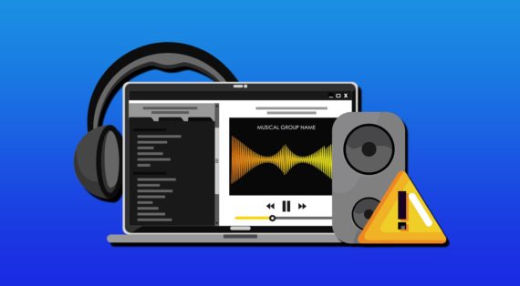 my headphones are plugged in but speakers still play