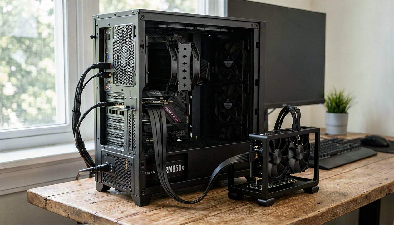 How to Add External GPU Without Using a PCIe Slot 2