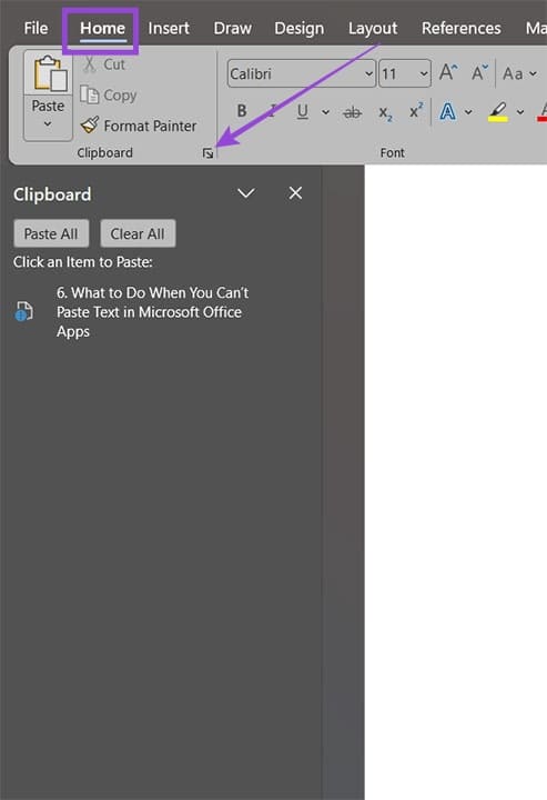 What to Do When You Can&rsquo;t Paste Text in Microsoft Office Apps 2