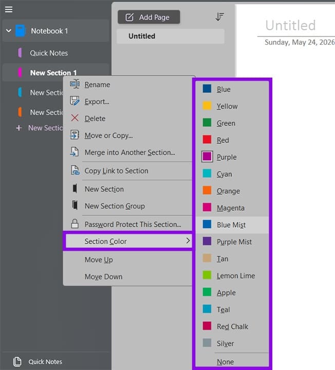 How to Add More Color to Your OneNote 2