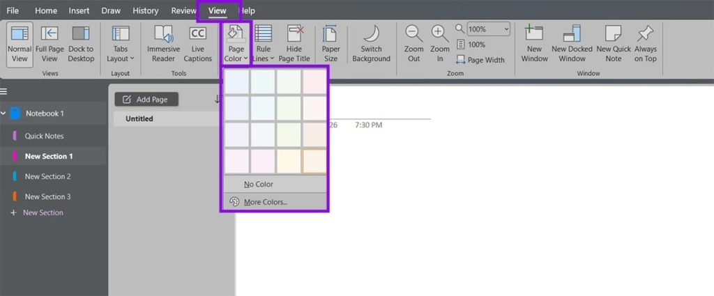 How to Add More Color to Your OneNote - Tech Junkie
