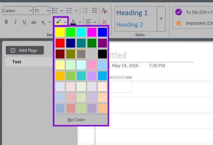 How to Add More Color to Your OneNote 5