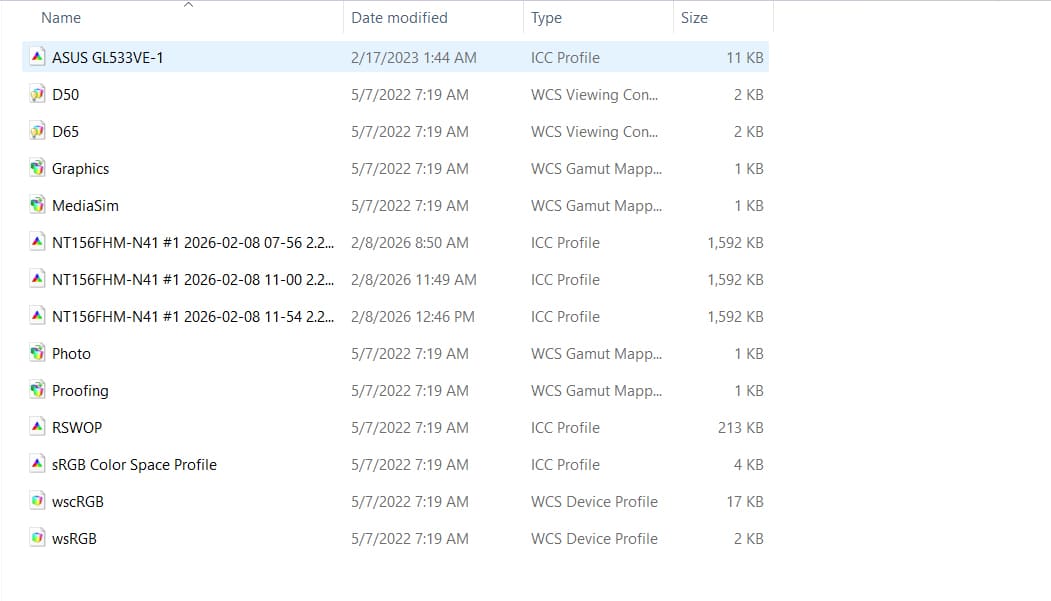 How to Export or Backup a Color Profile (Windows 11) 1