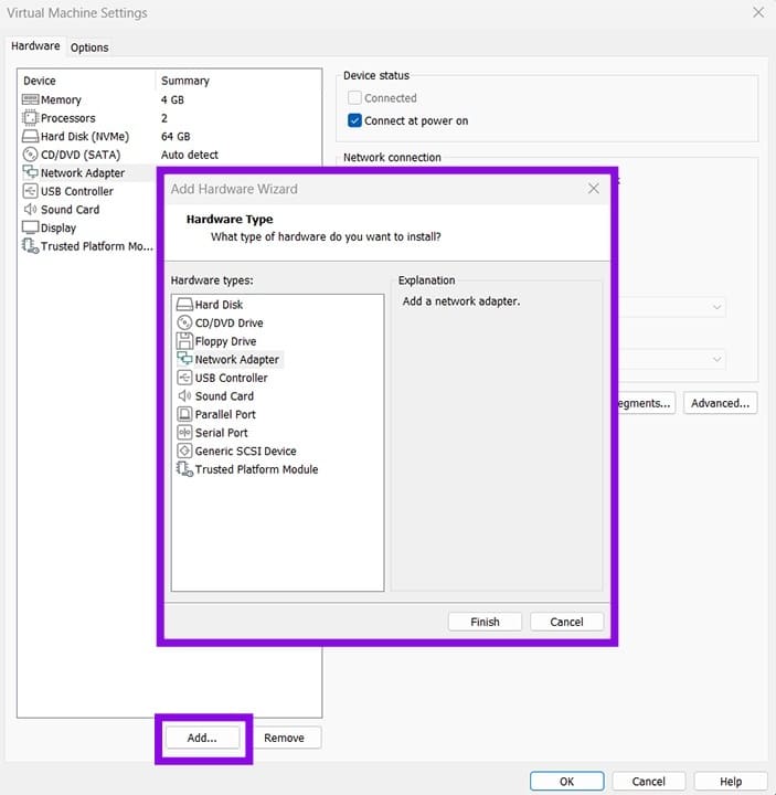 How to Fix a Faulty Network Adapter in an Imported Virtual Machine 2