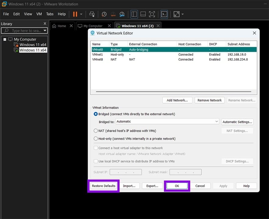 How to Fix a Faulty Network Adapter in an Imported Virtual Machine 4