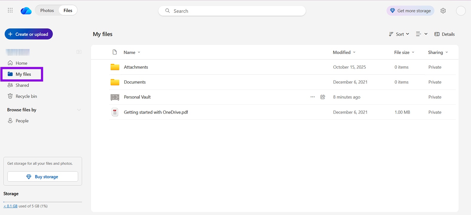 How to Fix an Out-of-Date Personal Vault in OneDrive 1