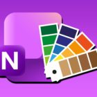 add color to onenote
