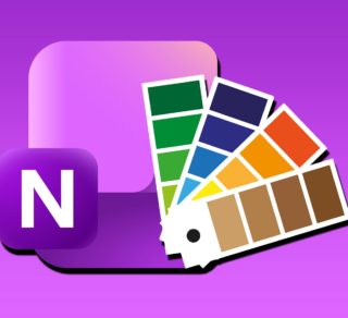add color to onenote
