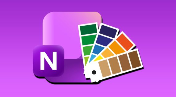 add color to onenote