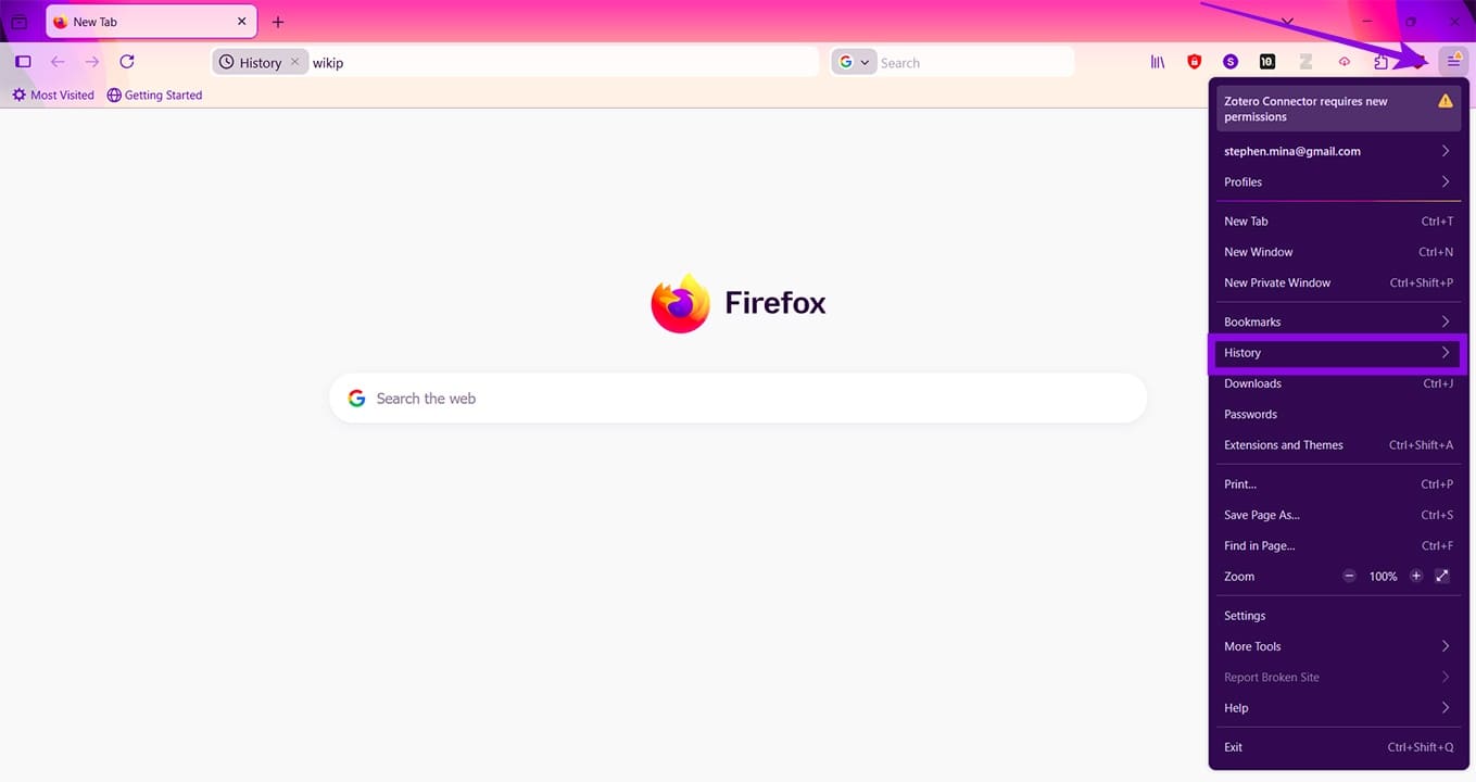 Different Ways to View Your Browser History 4