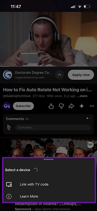 How to Pause on Chromecast When Streaming to TV 2