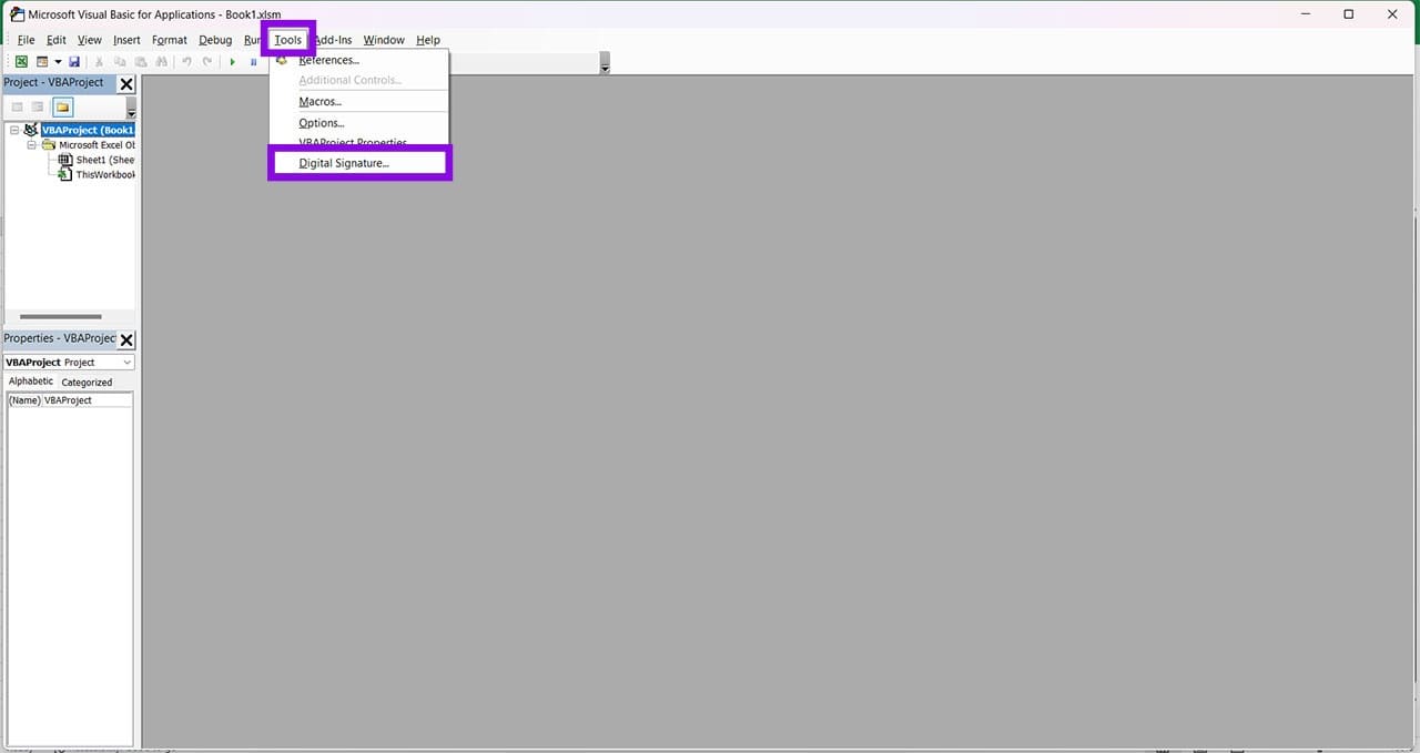 How to Digitally Sign Your Excel Macros for Authenticity 4