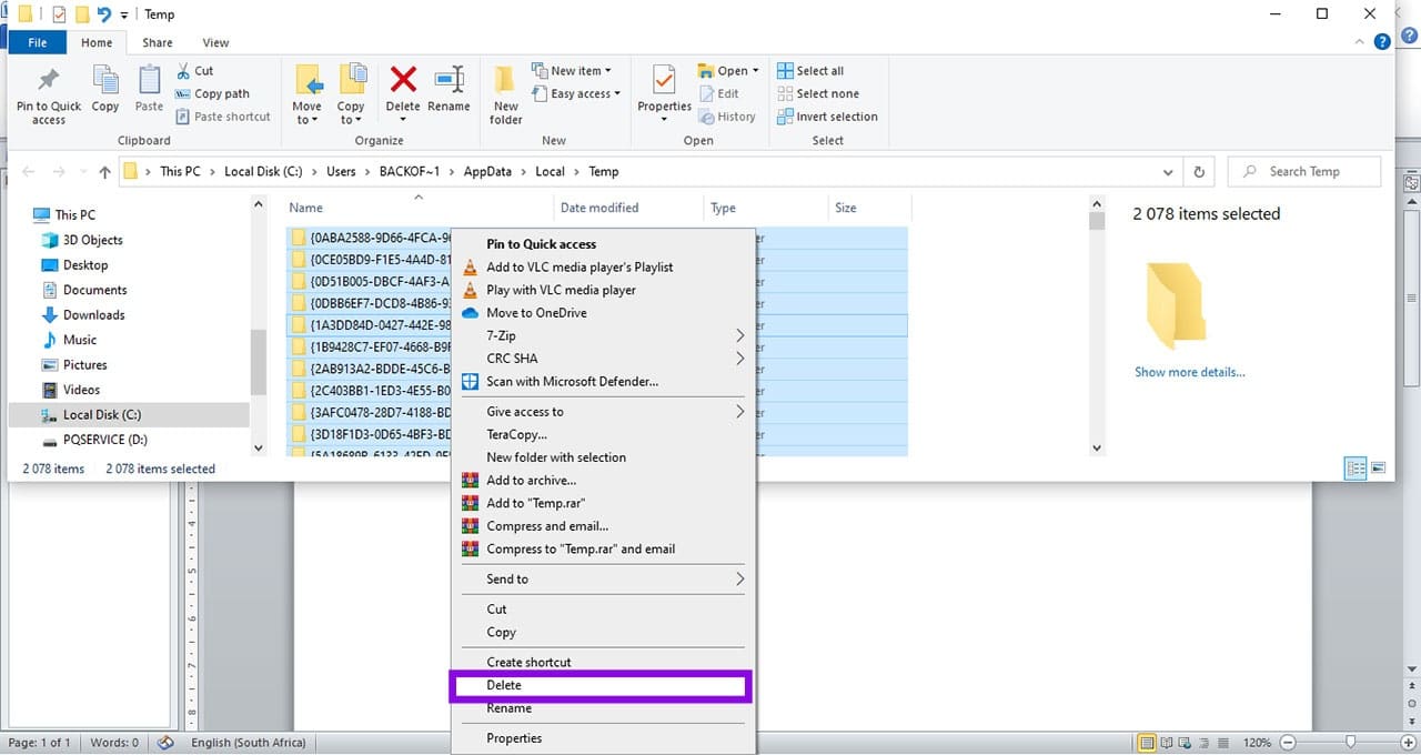 What Is Taking Up Space in My Hard Drive 11