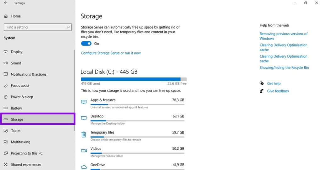 What Is Taking Up Space in My Hard Drive 6