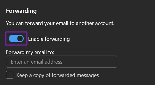 Can’t Forward Emails in Outlook 3