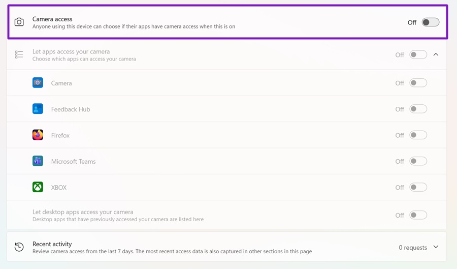 How to Control Camera Access on Windows 11 2