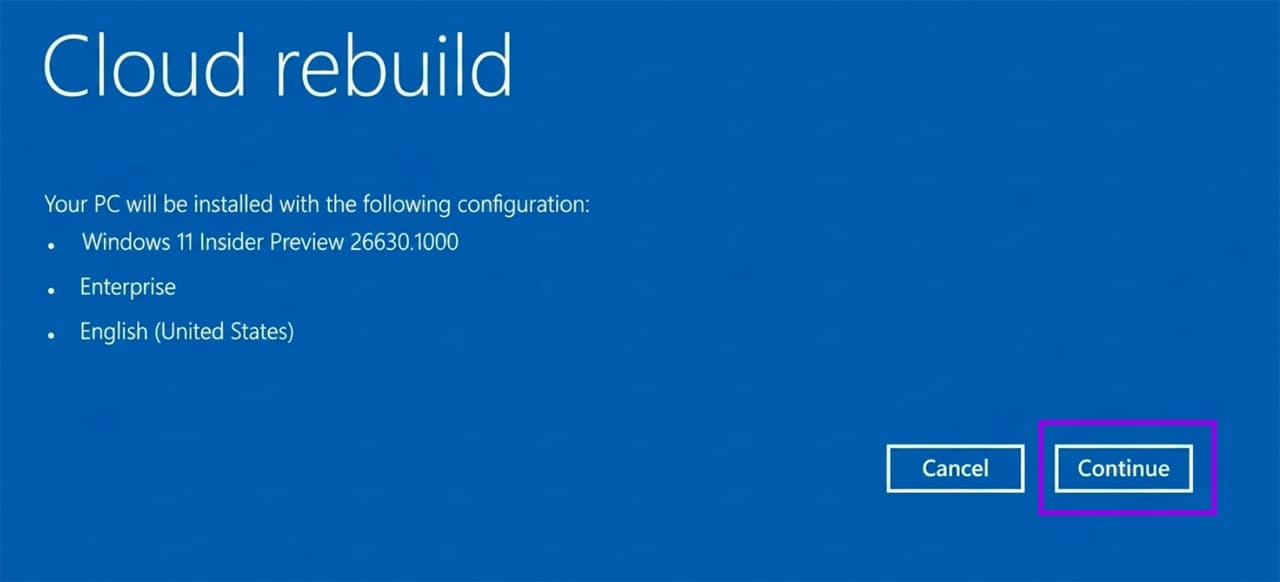 What Is Cloud Rebuild in Windows 11 and How Do You Use It 5