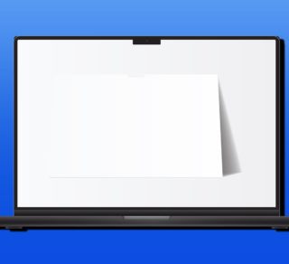 white box popup on desktop