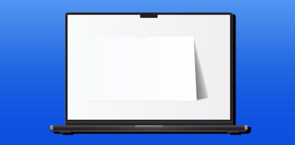 white box popup on desktop