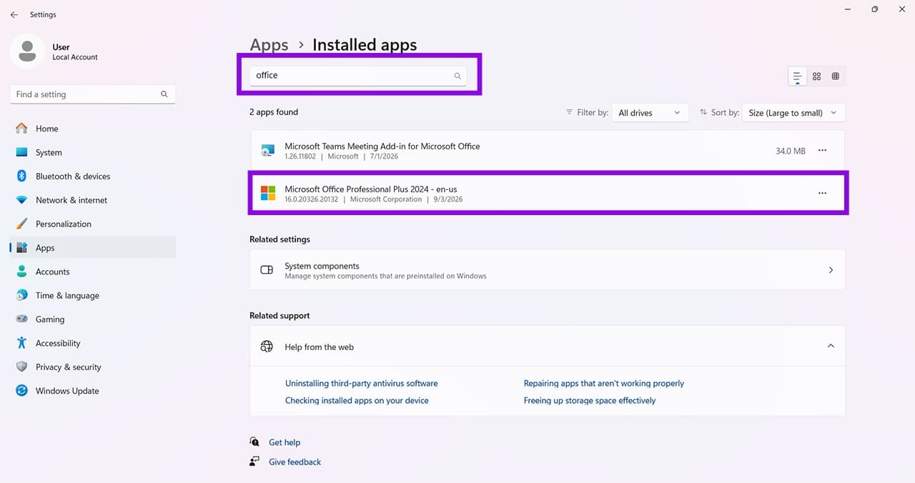 Office Apps Not Opening After Update 3