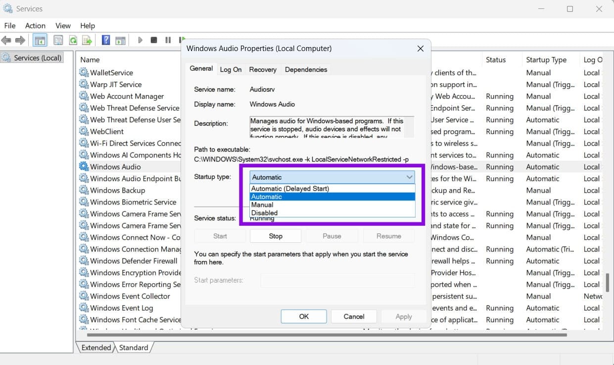 How to Fix Windows Audio Service That Won’t Stop 1