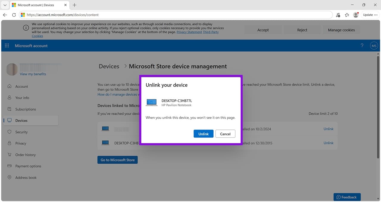 How to Unlink Old Devices From Your Microsoft Account and Why It&rsquo;s Important 3