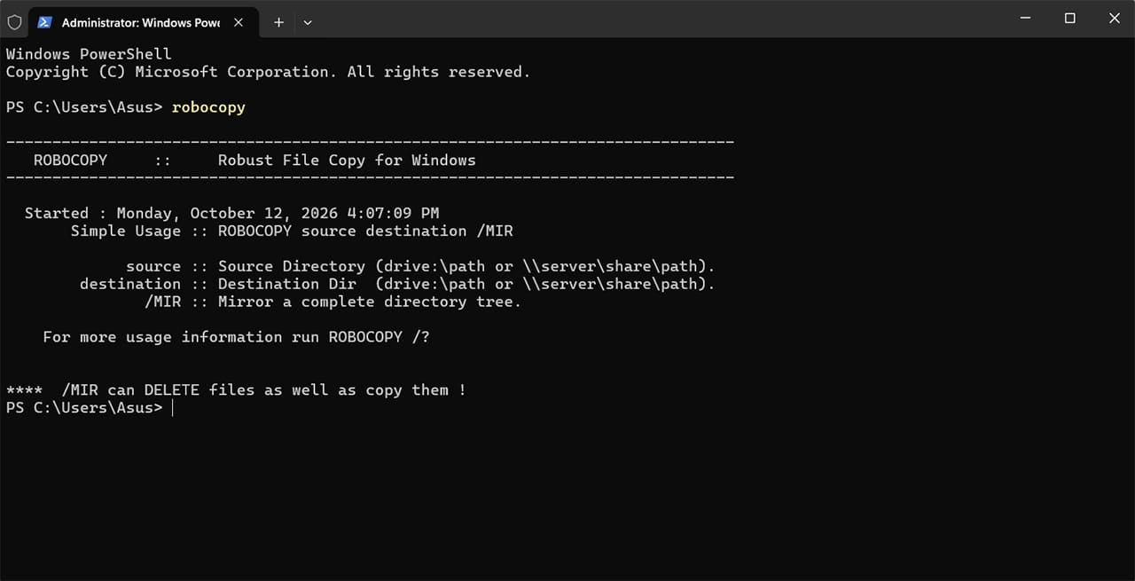 Robocopy The Handiest Windows Feature You’ve Never Heard Of 1